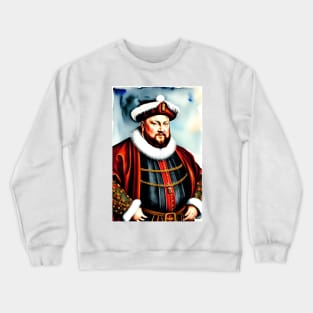 Santa Henry VIII (Celebrity Christmas) Crewneck Sweatshirt